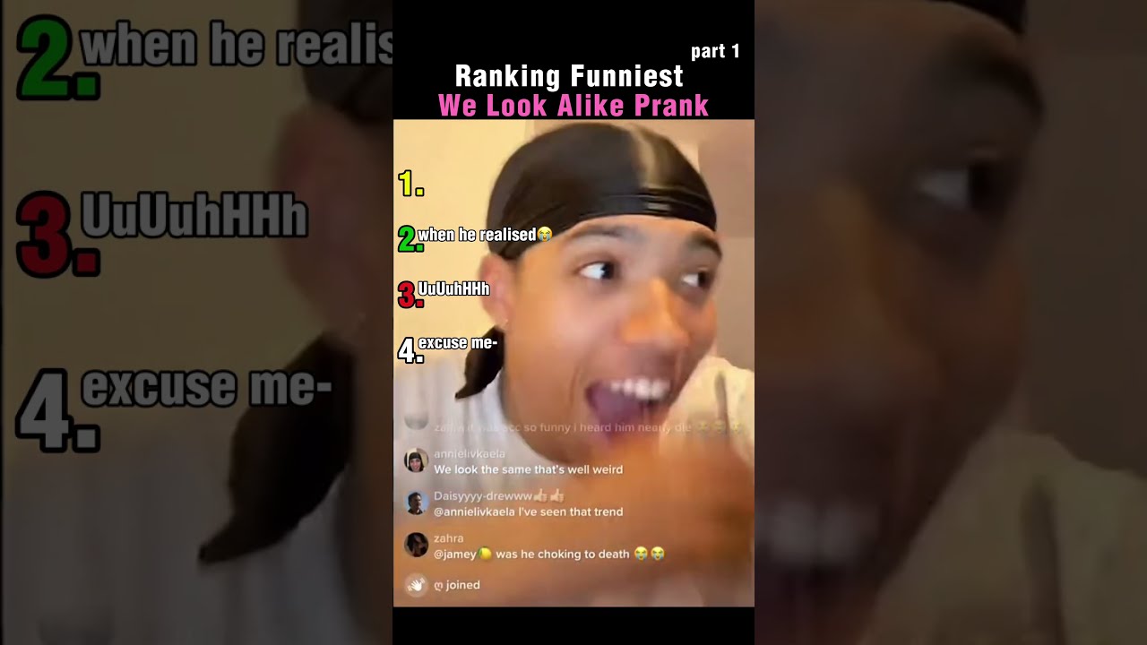 Ranking Funniest We Look Alike Prank Part 1