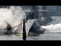 何だこれは！？煙吐き出す潜水艦！海上自衛隊