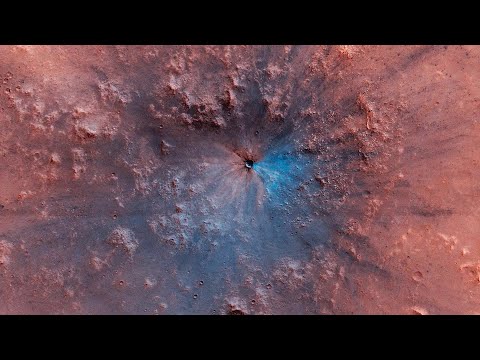 New Crater Spotted on Mars - Before and After