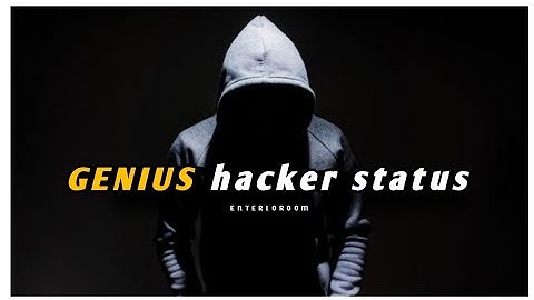 𝙂𝙀𝙉𝙄𝙐𝙎😎 𝙃𝙖𝙘𝙠𝙚𝙧😈 𝙎𝙩𝙖𝙩𝙪𝙨👊 ~ hacker attitude status 🔥| #enter10room