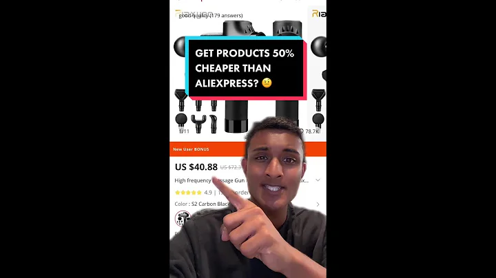 Get Products 50% cheaper than Aliexpress #Shorts