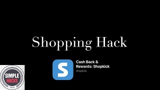 Simple Shopping Hack - Gift Card Rewards by just Scanning Products In Store with Shopkick App How To screenshot 4