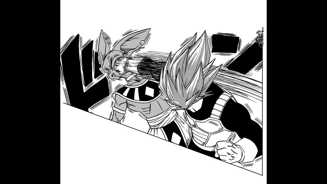 Dragon Ball Super Vegeta Vs Beerus Manga Last Chapter Youtube