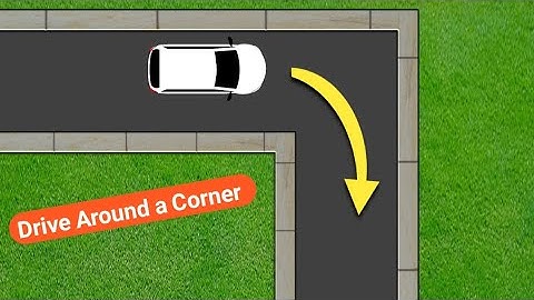 How to Turn Around a Sharp Corners/Turning at Corner/Forward Turning/ 🇺🇸USA