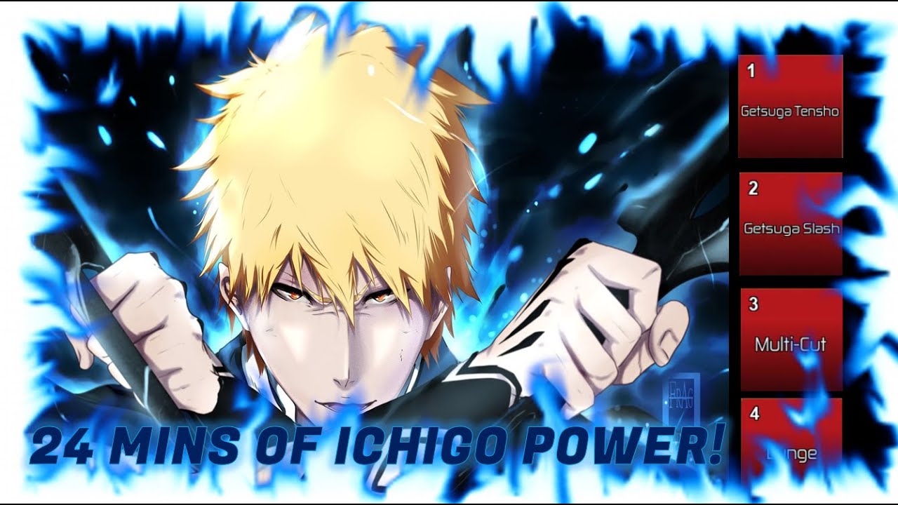 24 Minutes Of Ichigo Power Anime Battle Arena Youtube - youtube roblox anime battle arena