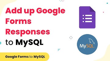 Google Forms to MySQL - Add Google Forms Responses to MySQL Database (Hindi)