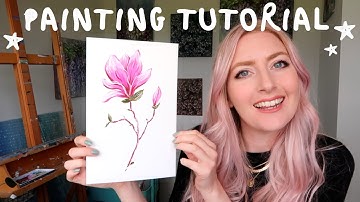 Gouache Painting Tutorial for Beginners Step by Step