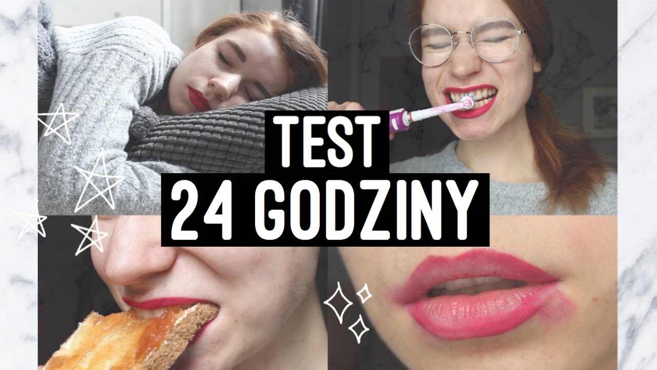 TEST 24 GODZINY | GOLDEN ROSE LONGSTAY LIQUID MATTE LIPSTICK | MATOWA POMADKA W PŁYNIE | 24H💄