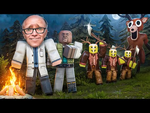 😱 99 НОЧЕЙ В ЛЕСУ С СЕКТАНТАМИ! НАС ХОТЯТ СЪЕСТЬ в РОБЛОКС