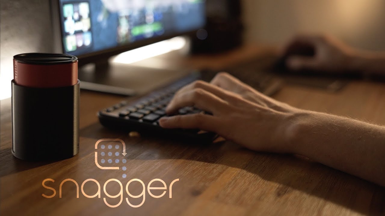 SNAGGER // Knabbern + saubere Finger beim Gaming 