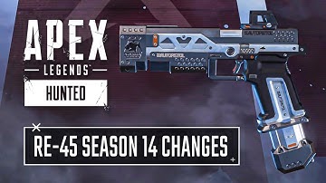 RE-45 Nerf Season 14 Changes Before & After