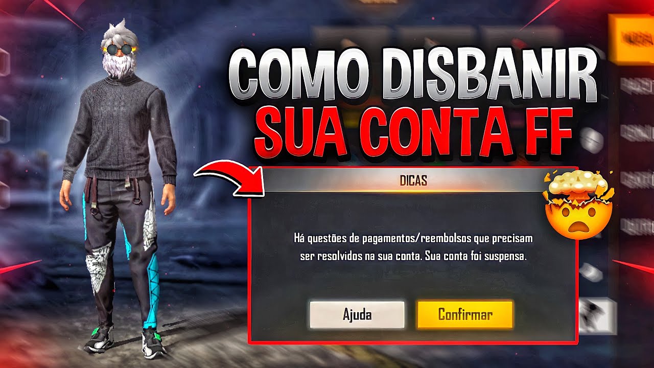 COMO DESBANIR CONTA DE FREE FIRE BANIDA PERMANENTEMENTE NA ATUALIZAÇÃO ...