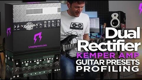 Dual Rectifier | KEMPER AMP profiling Mesa Boogie | Guitar preset rigs | LIVEPLAYROCK #kemper #mesa
