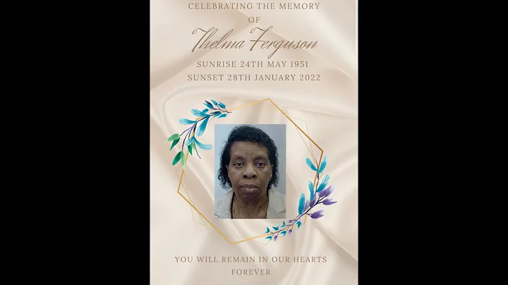 Celebrating the life of Thelma Ferguson