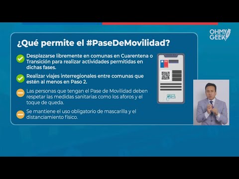 ¿Qué permite (y no) el 'Pase de Movilidad' en Chile?