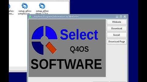 Yad - using menu to download & install Q4OS *.esh Installers