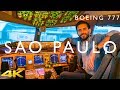 BOEING 777 TAKE OFF FROM SAO PAULO IN 4K