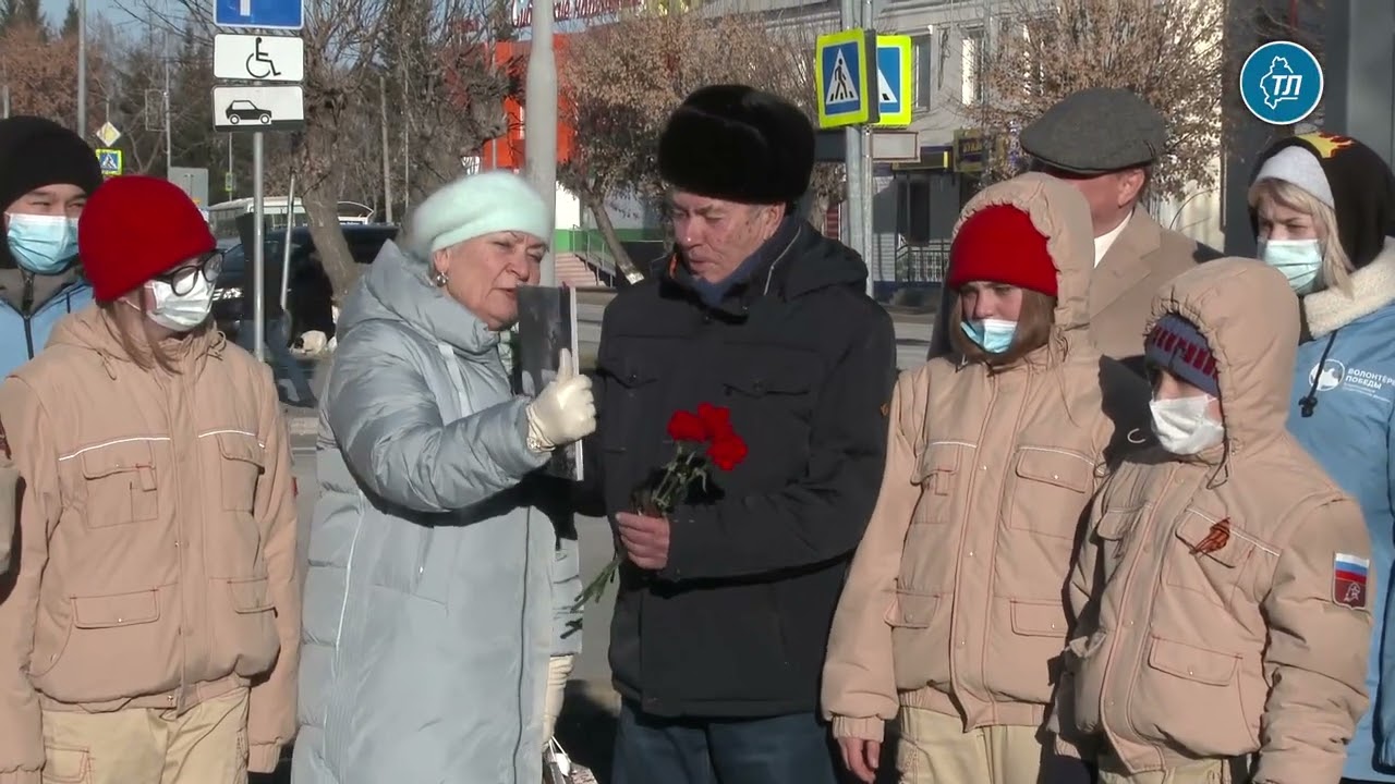 В Ялуторовске высадили ель в честь участника парада 1941 года Михаила ...