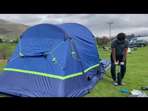 Berghaus Air 6.1 Nightfall Tent Setup in 10 mins ⛺️