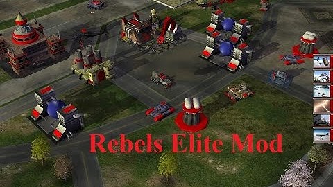 Command & Conquer Generals: Rebels Elite | NEW Mod! | Showing off the Units