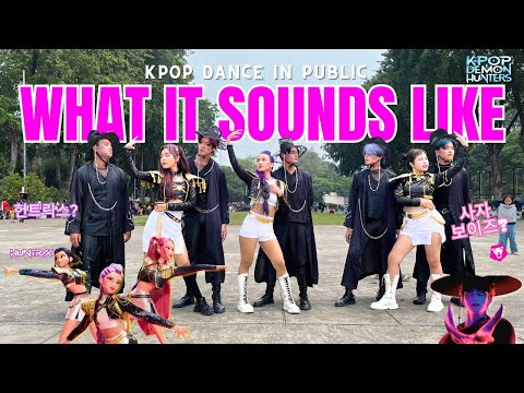 DANCE IN PUBLIC HUNTR X 헌트릭스 WHAT IT SOUNDS LIKE By Saycrew Indonesia