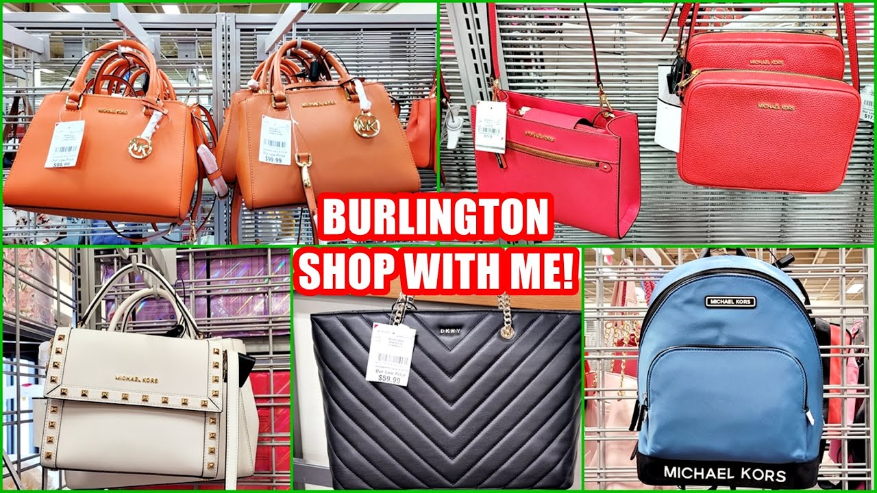 BURLINGTON DESIGNER HANDBAGS AND PURSES SHOP WITH ME 2021