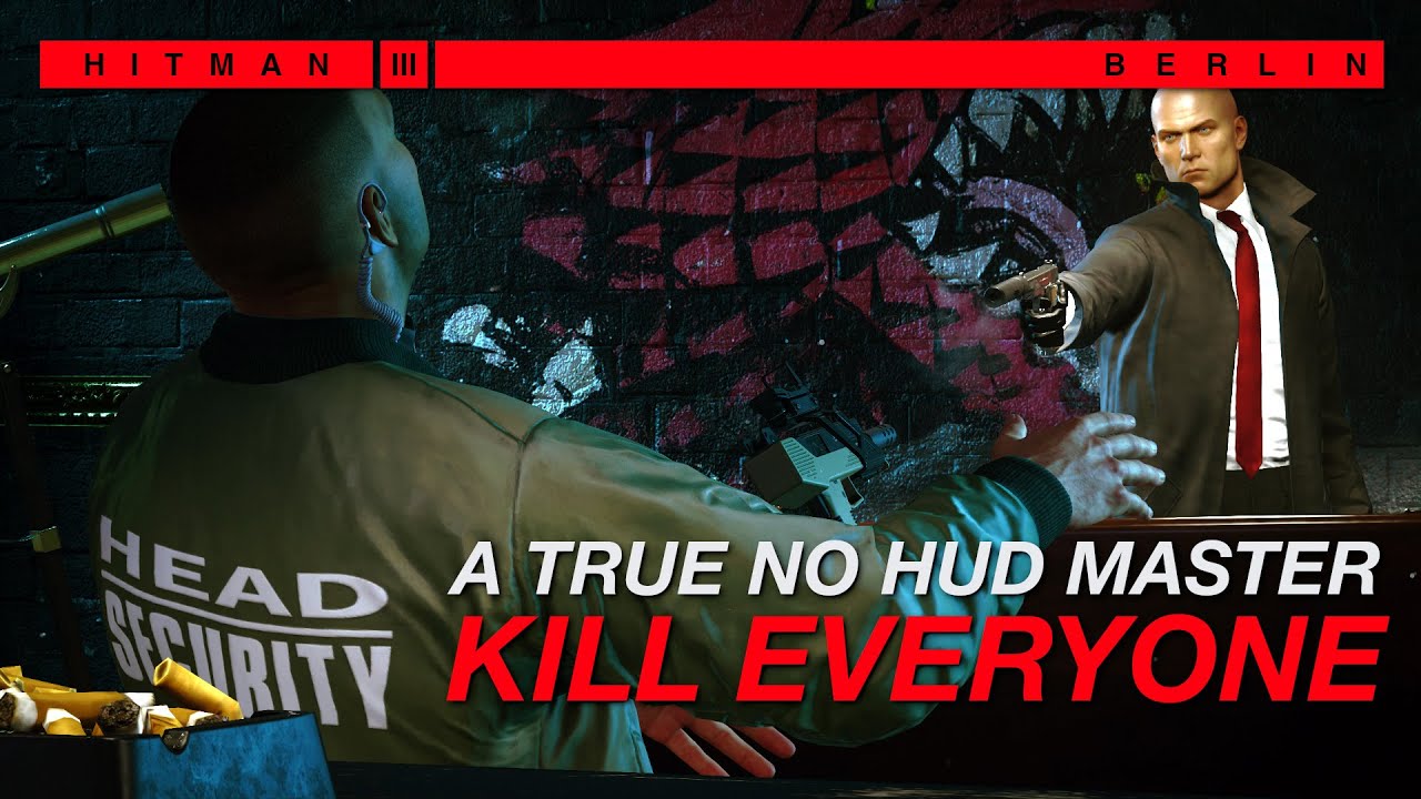 I used mods to make this Kill Everyone Challenge more immersive - Berlin Master/No HUD | HITMAN 3