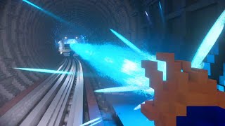 Goku KAMEHAMEHA vs TRAIN in TEARDOWN