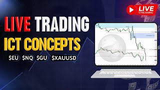 NFP DAY TRADING | ICT LIVE Pre Market Session $NQ and $ES FUTURES  | 08 May 2026