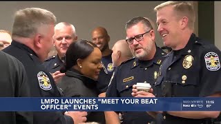 ‘Who’s behind the badge?’: LMPD begins ‘Meet your Beat Officer’ events