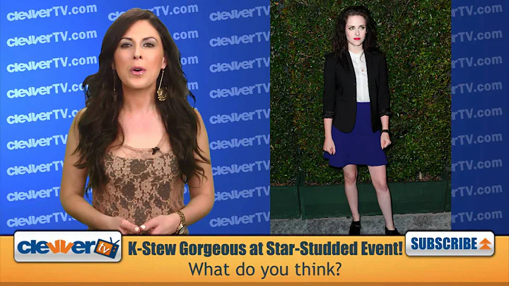 Kristen Stewart Sports Color at Paul McCartney Vid...
