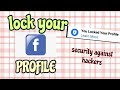 How to lock your FB PROFILE | #06 |  Nica Dianne Solomon