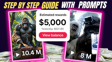How to Create Viral Big Foot & Yeti Vlogs with AI for FREE