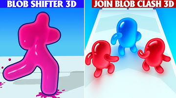 Blob Shifter 3D vs Join Blob Clash 3D game All Level New Update - Review Level Game