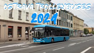 🚎OSTRAVA TROLLEYBUSES🚎2️⃣0️⃣2️⃣4️⃣