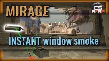 MIRAGE: INSTANT window smoke | CS afap
