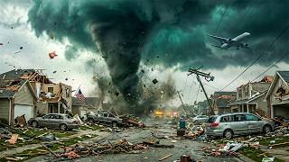 Texas Destroyed! Brutal Tornado Flooding Destroyed Homes, Cars in Springtown