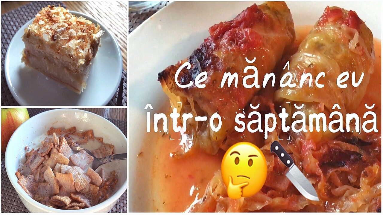 Ce mănânc într-o săptămână ? | Însărcinată în 25 S