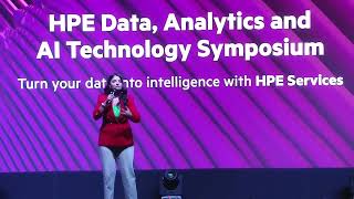 The Flagship AI Symposium of HPE and Intel hosted by Emcee Namrata