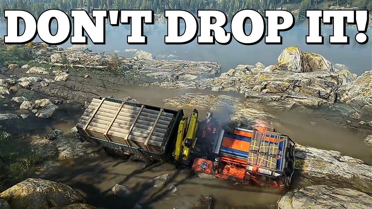 Don't Drop It! Task | SnowRunner Season 10 - Fix & Connect