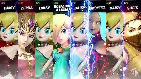 Smash Mods Ultimate:  Bowsette Teams Battle