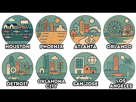 Every WORST Designed City in America Explained in 9 Minutes