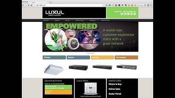 Luxul How To: Reset Standalone AP