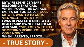 My Son Sold My Late Wife's Classic Car for a Vienna Trip—Then the Dealer Called Me. Old Lion Stories screenshot 1