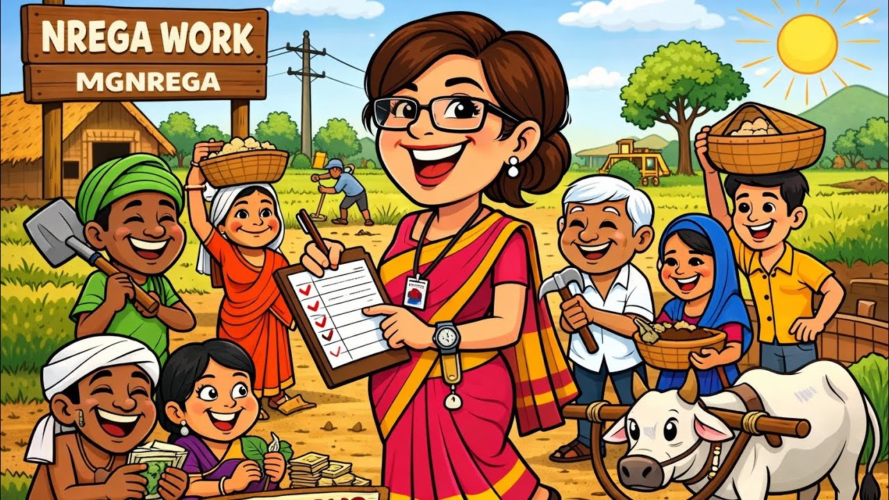 ‼️100 நாள் வேலைக்கு ஆள் எடுக்குறாங்க ஒடி வாங்கடி.#villagelife #kanyakumarislang #chutticartoon 