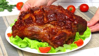Tender, juicy PORK IN THE OVEN! The EASIEST recipe! Delicious pork in the oven!