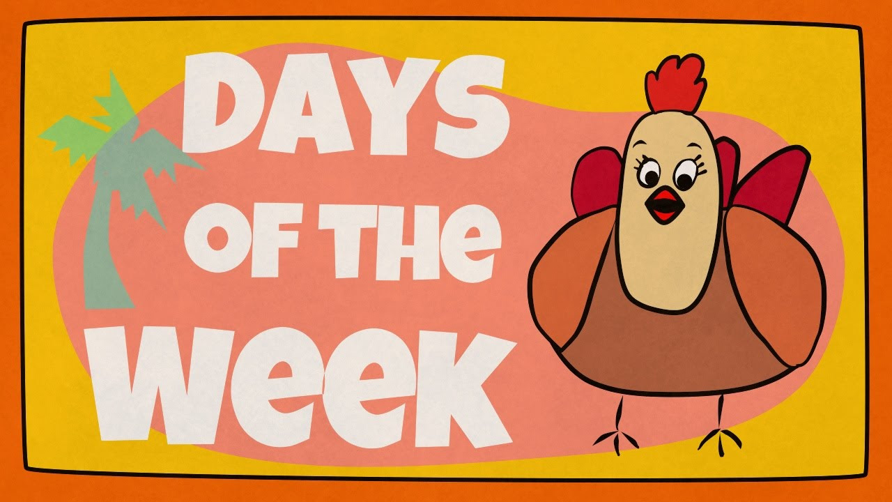 Days of the Week Song  The Singing Walrus