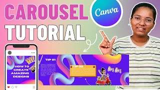How to Create INSTAGRAM CAROUSEL post with Canva | Step by Step Canva Tutorial screenshot 2