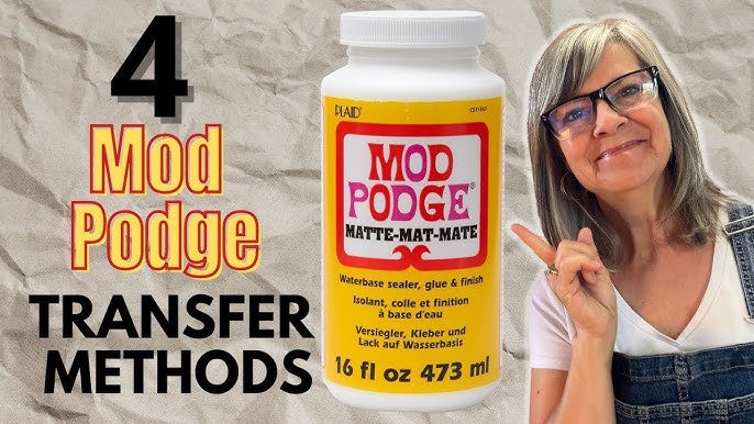 Mod Podge Photo Transfer Medium ขนาด 2 oz. มีแปรงแถมใน Set