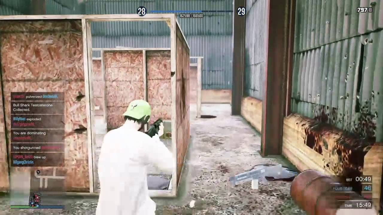 Gta online paintball with crew YouTube